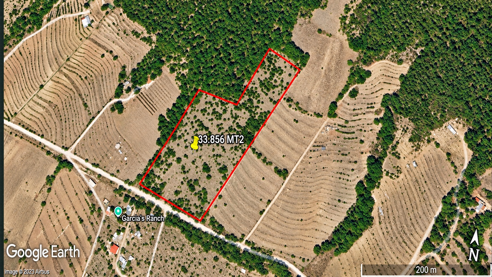 Terreno campestre en venta en Arteaga Coahuila | 33,856 m² en Cañón Piedra Blanca